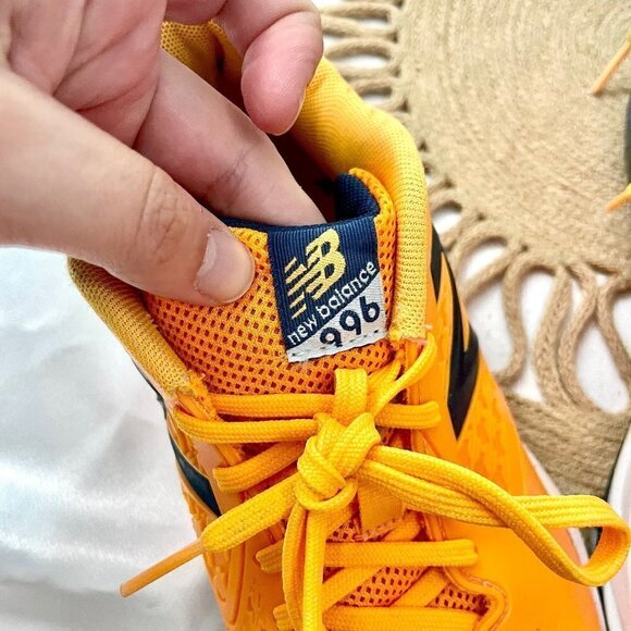 New Balance 996 KC996OGY Orange Tennis Sneakers Women's Size 6 - Picture 11 of 12